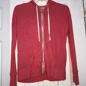 Hollister Lightweight Full Zip Hoodie